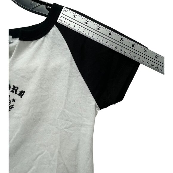 Rue 21 - Women's Short Sleeves T-Shirt - Graphic Tee - White - Large - Picture 7 of 12